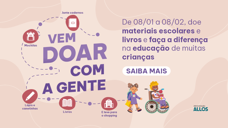 Vem doar com a Gente!