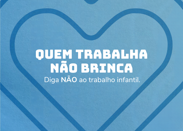 Quem trabalha não brinca