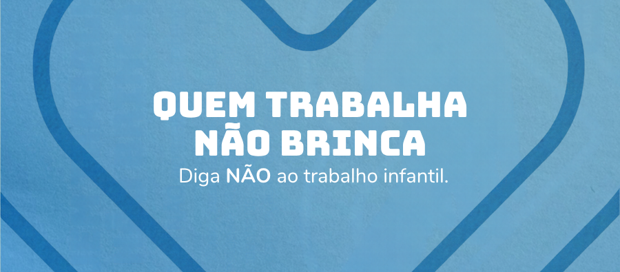 Quem trabalha não brinca